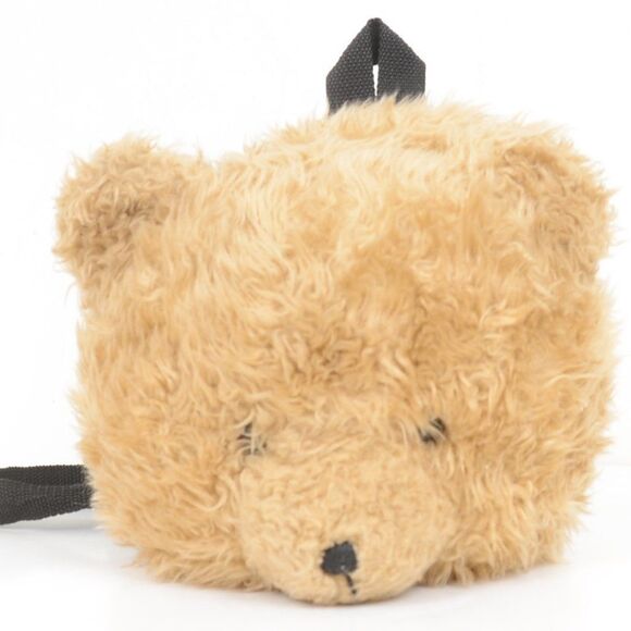 Rare! Original Arizona Jean Company Furry 3D Teddy Bear Backpack Purse - Picture 1 of 8